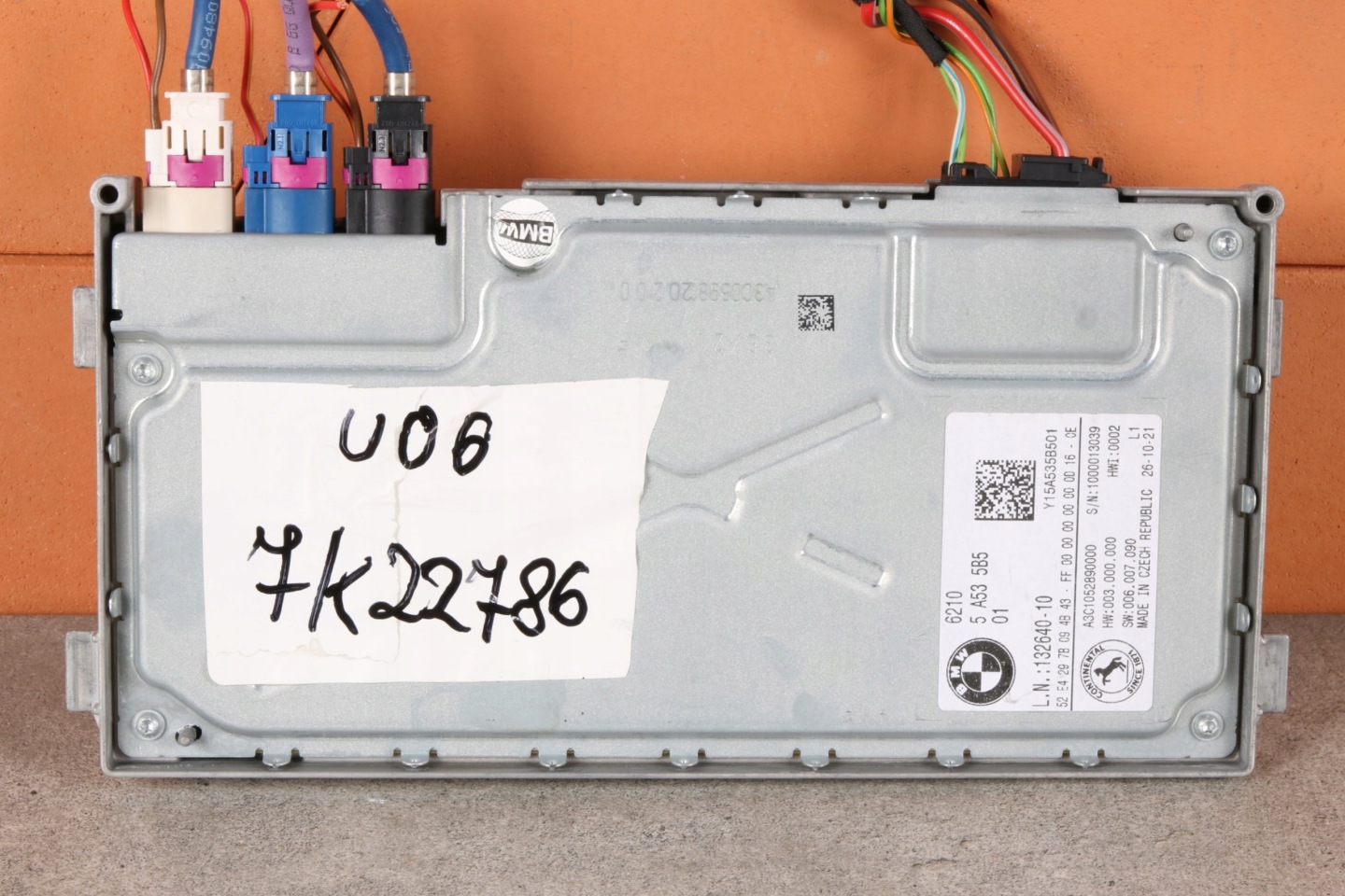 BMW 2' U06 X1 U11 module control unit of the dial KOMBI 5A535B5