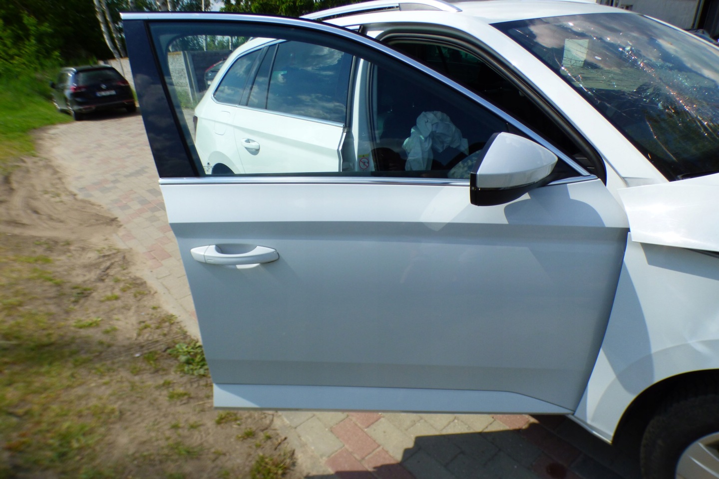 Tür rechts vorne st.BDB ORYG.LAKIER LF9E SKODA SUPERB III