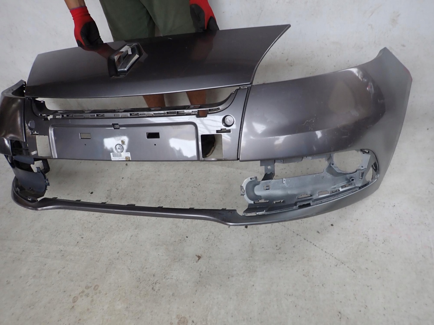 RENAULT SCENIC III 3 LIFT 12-13 bumper front front