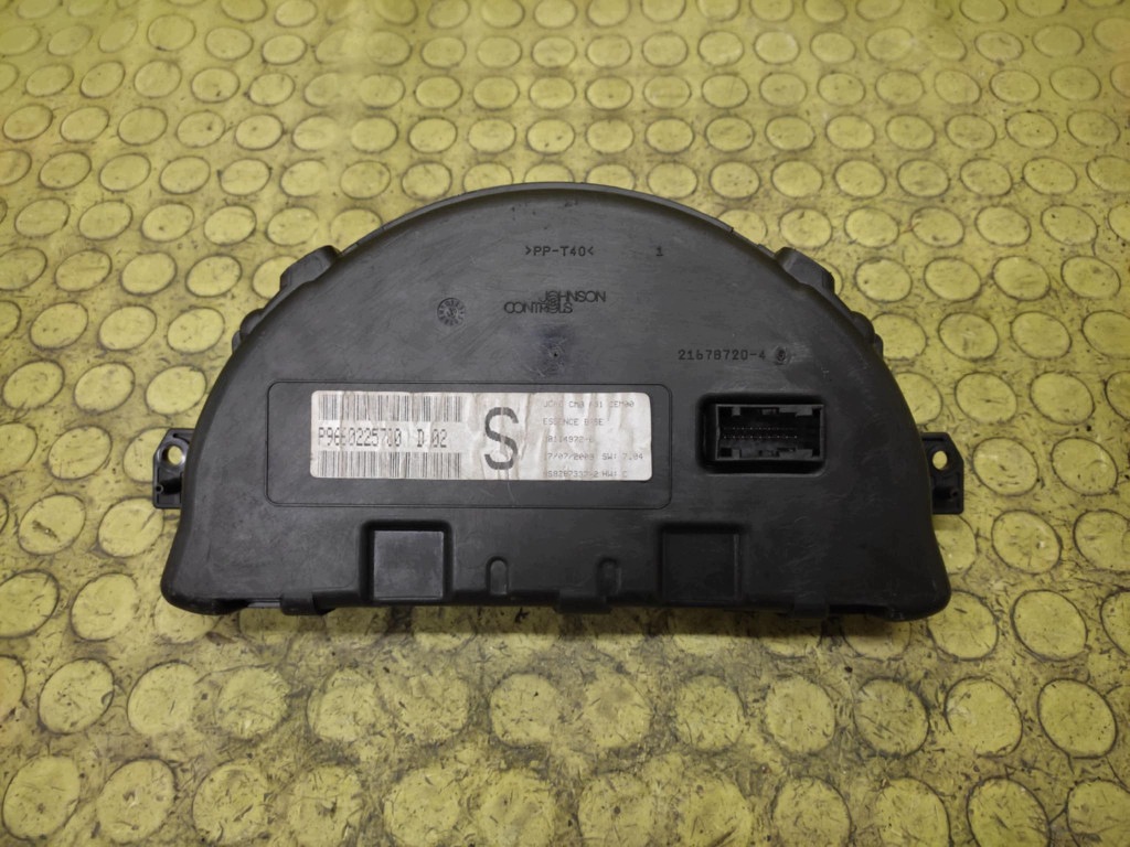 CITROEN C3 dials P9660225780D