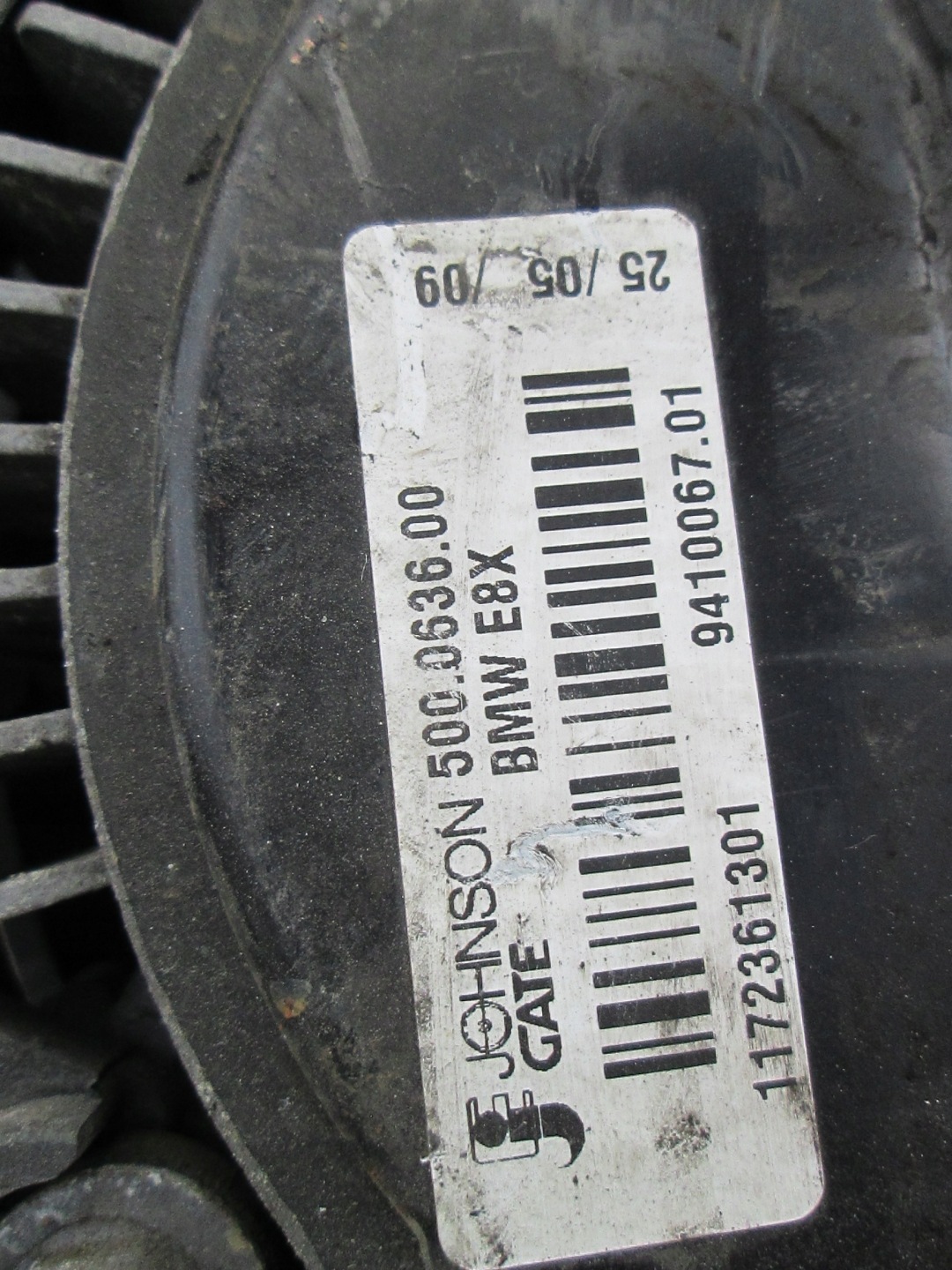 BMW E90 320D E87 118D ventilátor chladiča vody