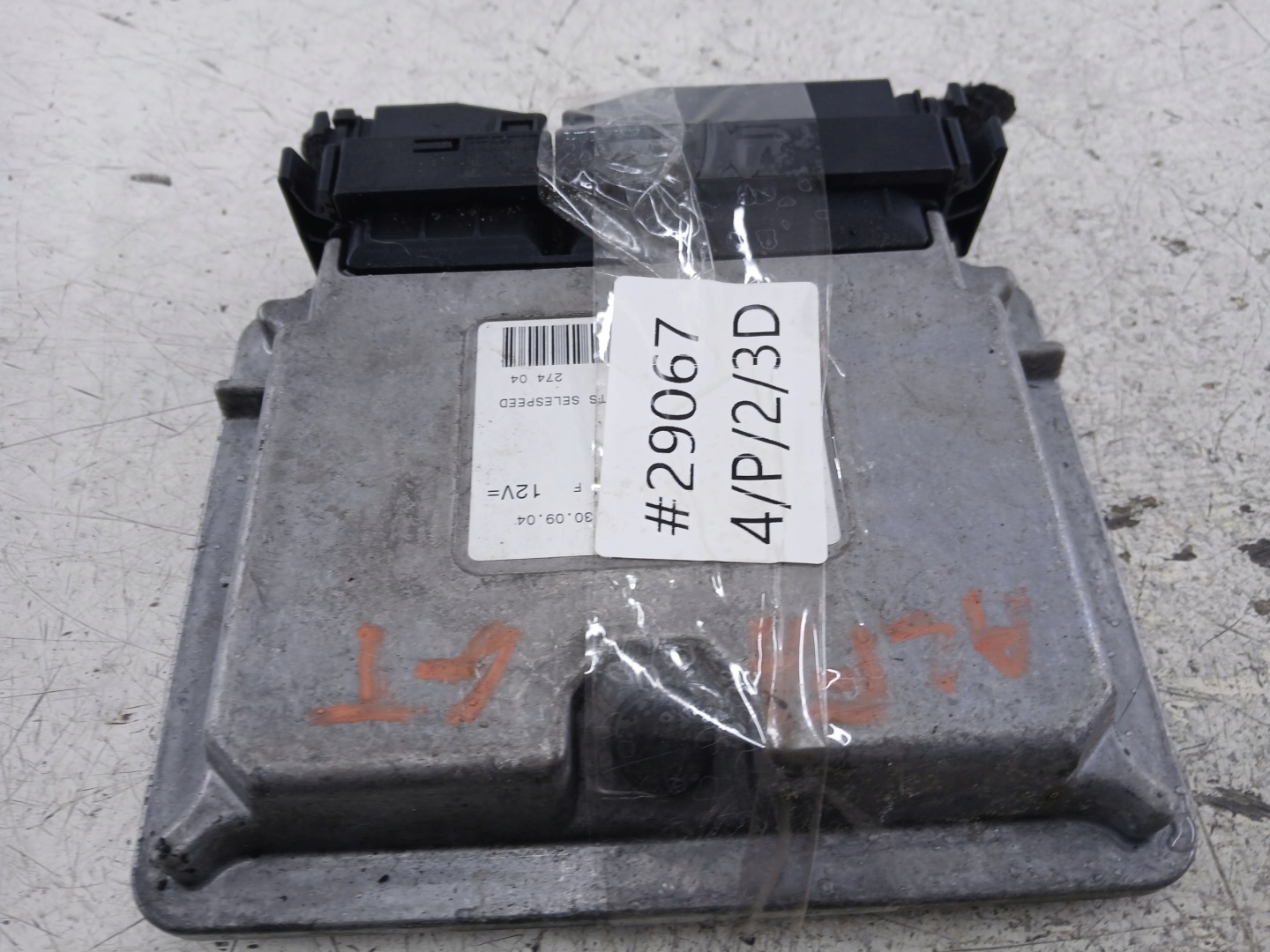 ALFA ROMEO GT 2.0 JTS control unit of the engine 55199822