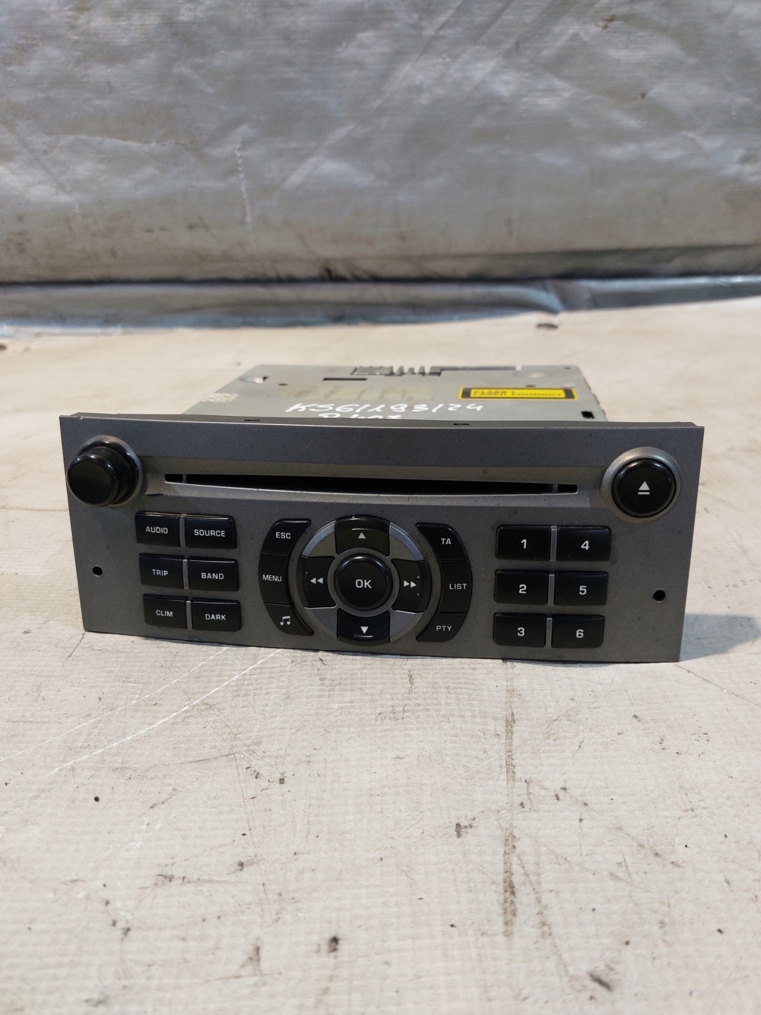RADIO PEUGEOT 407