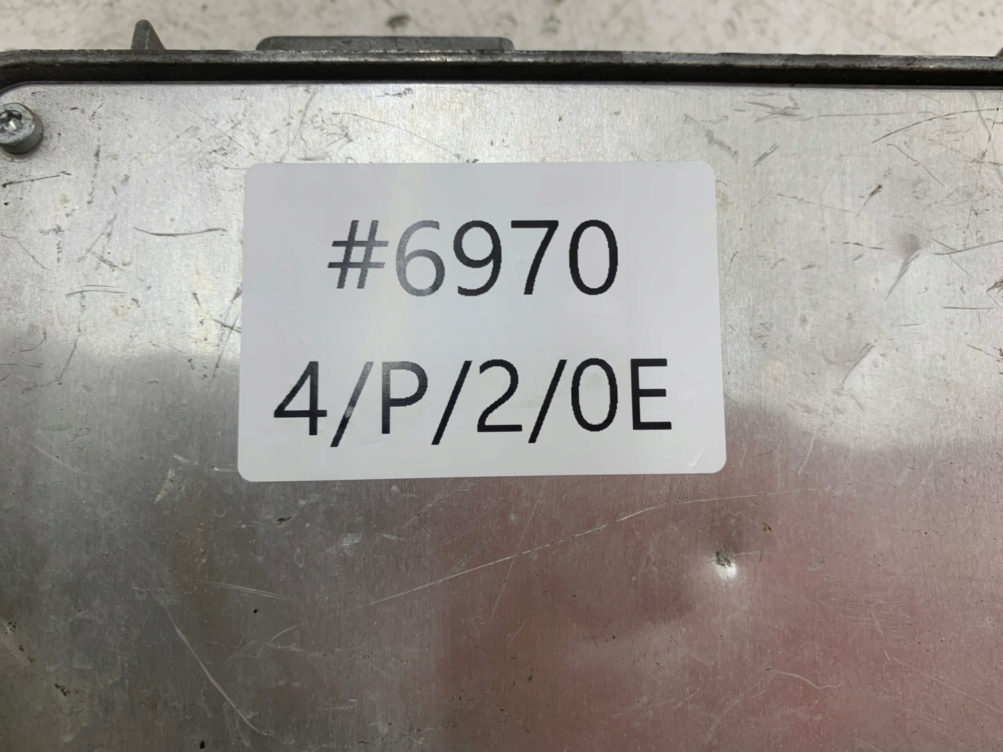 RENAULT CLIO II 1.2 control unit of the engine 7700115160
