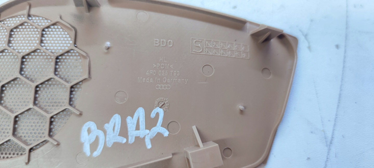 krycí repráku AUDI A6 C6 levý záď 4F0035793