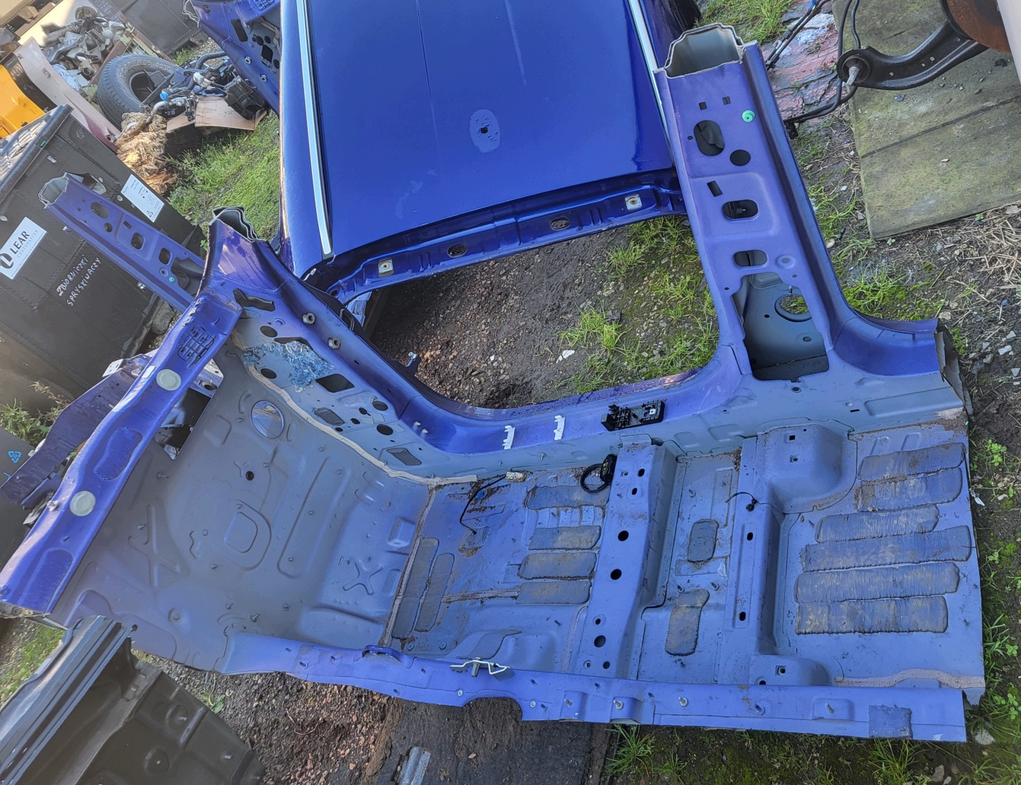 quarter right front quarter placement ALFA ROMEO STELVIO blue 486 OE