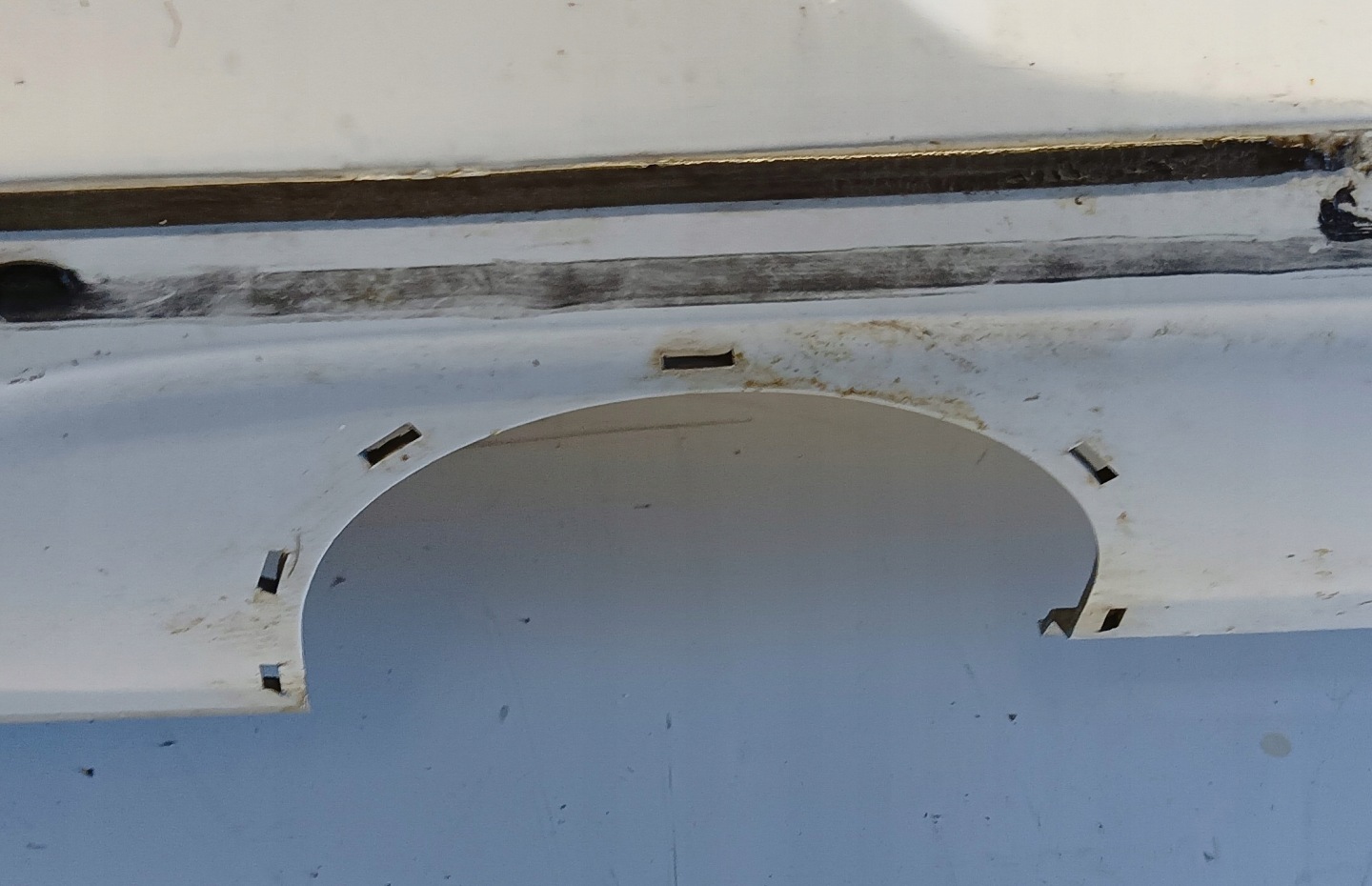 bumper rear 5-door OPEL CORSA D