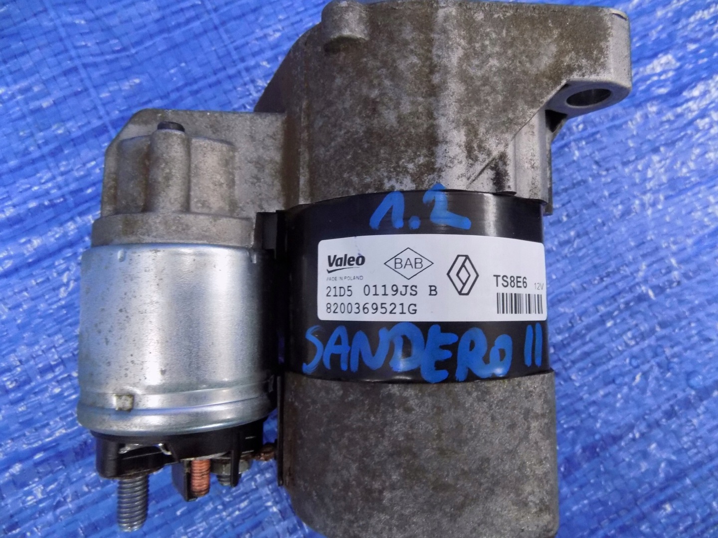 Anlasser Starter DACIA SANDERO II 1,2B