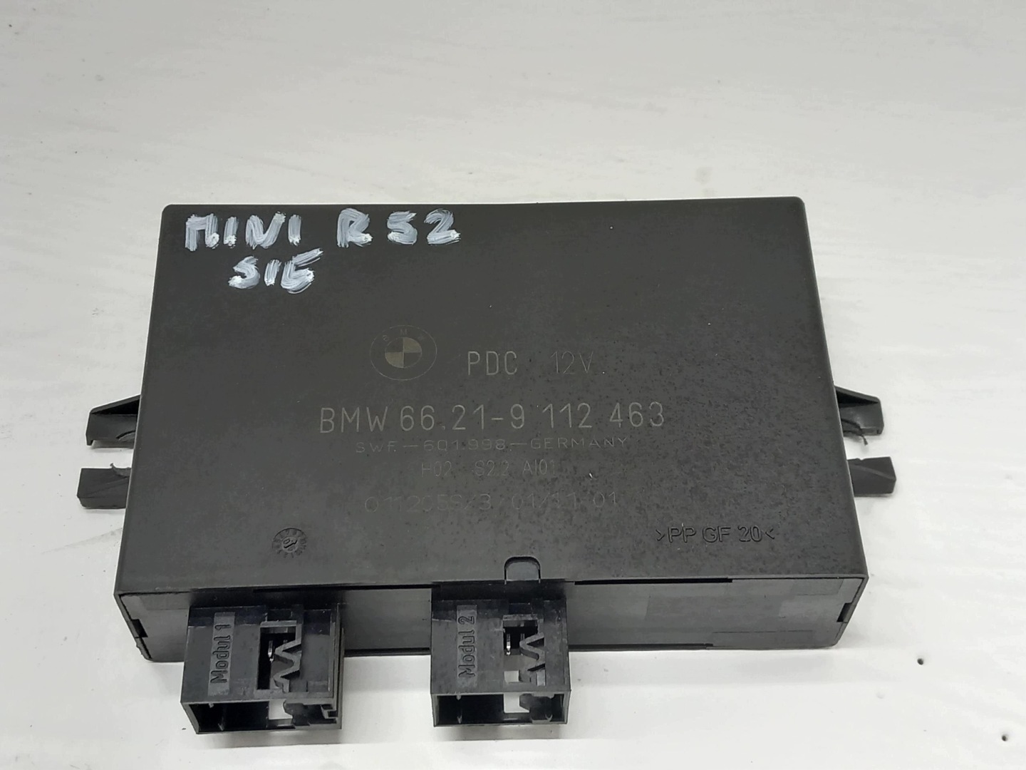 BMW E46 Z4 MINI R50 R52 control unit module CZUJNIKOW PDC 9112463 OEM