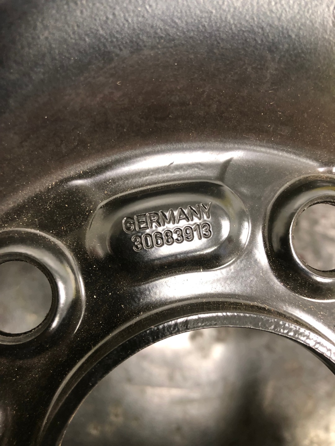 wheel spare 16" VOLVO C30 LIFT 30683913