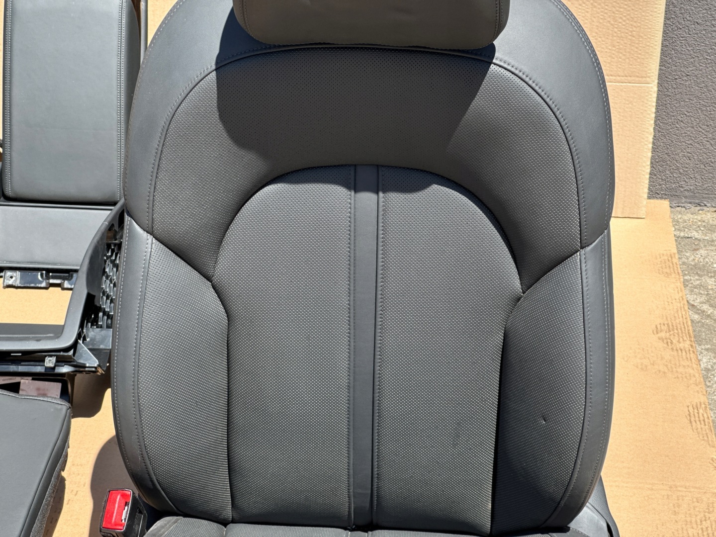 Audi A8 D4 Sitz Sitze schwarze wentylowane z masazem komplet