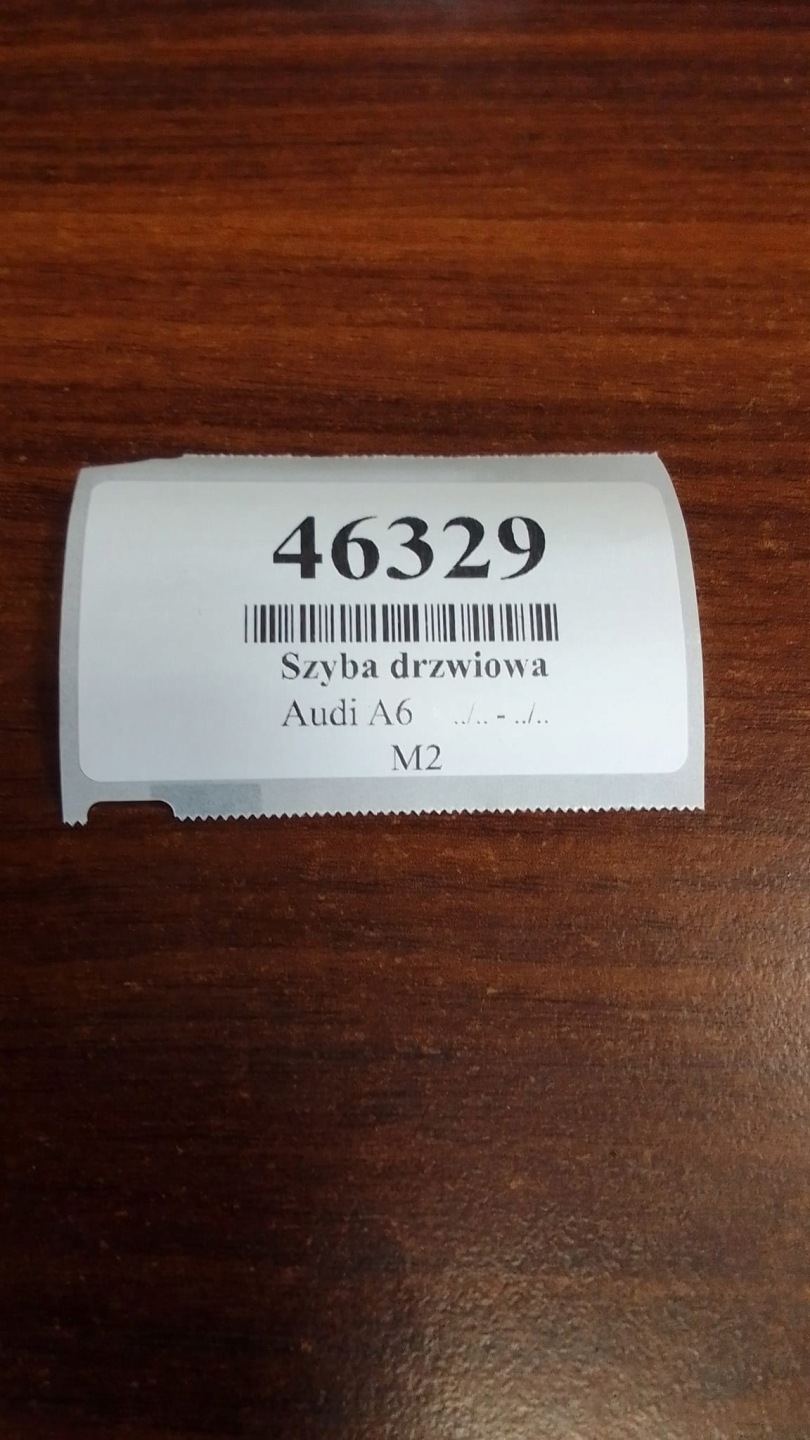 AUDI A6 C6 KOMBI window door right front