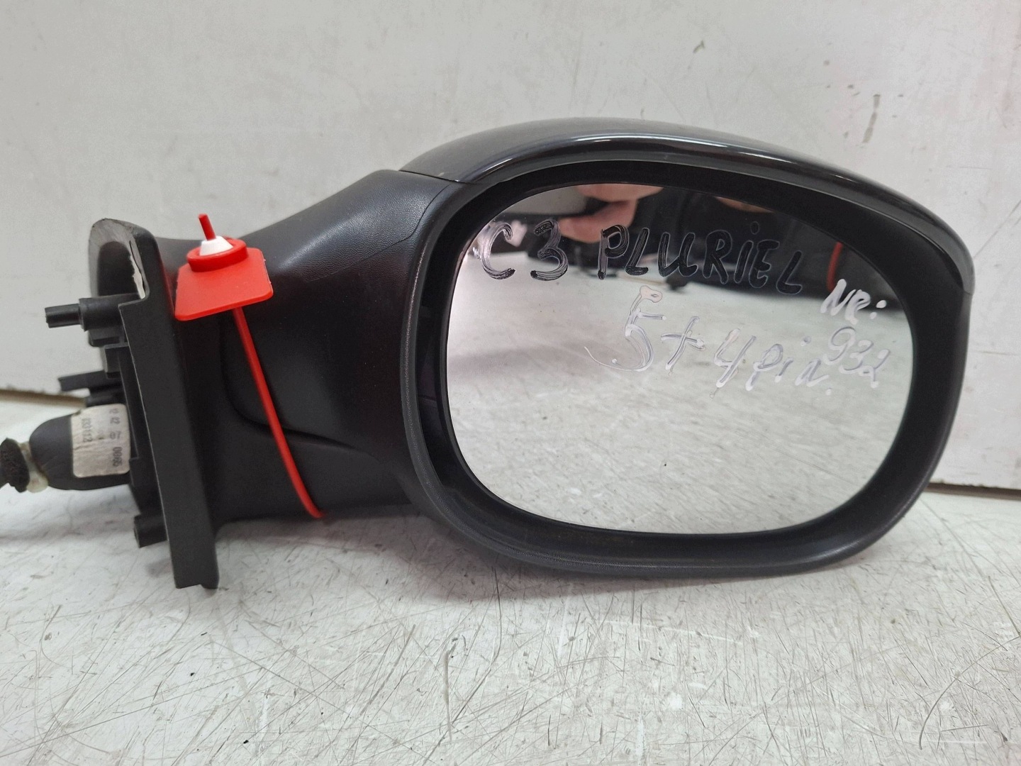 mirror right 9 vertical CITROEN C3 PLURIEL 2003
