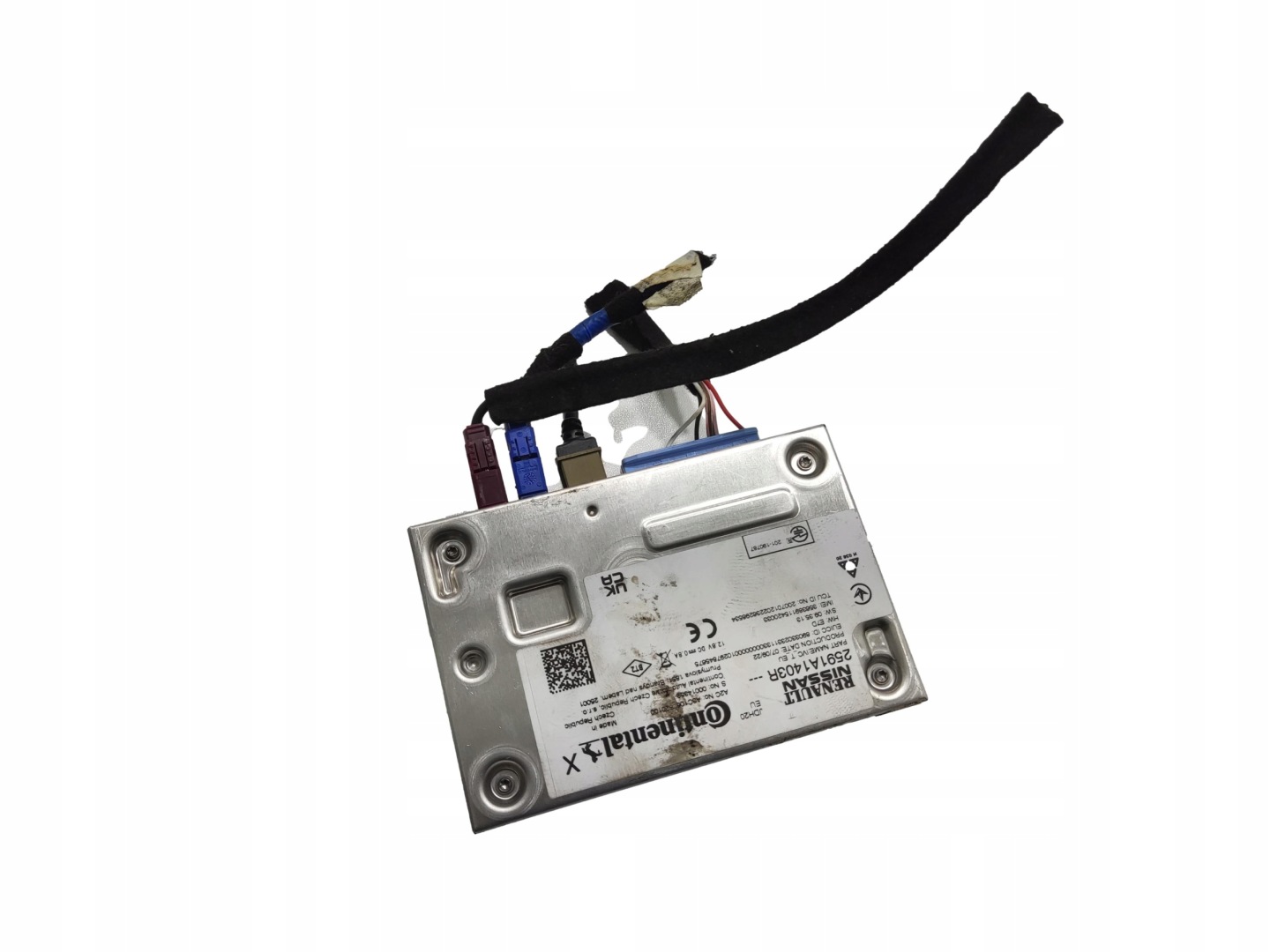 module RADIA navigation devices RENAULT ZOE II 2591A1403R 2019-2024
