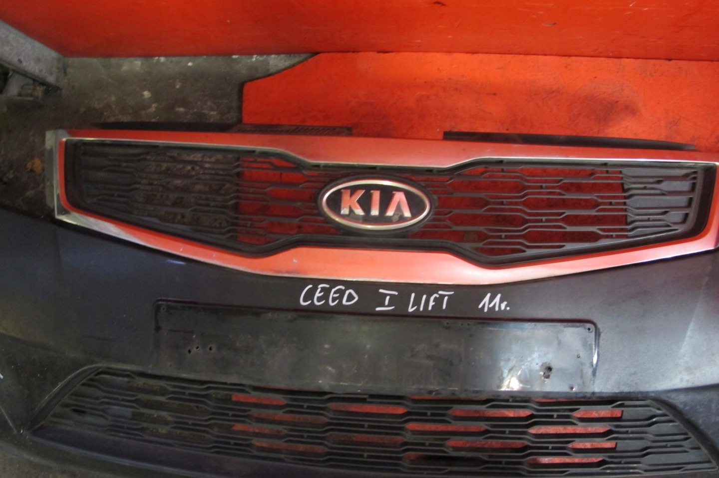 KIA CEED and 1 ED LIFT 09-12 front PREKLADgrill fog light front bumper front 1K