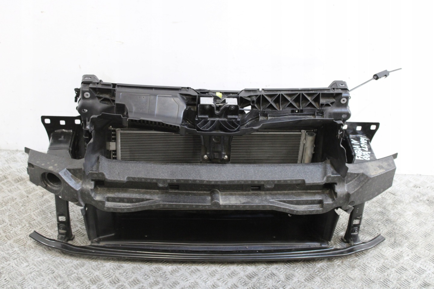 support panel for radiators front radiator pillar SKODA FABIA IV 4 6VA 1.0 MPI