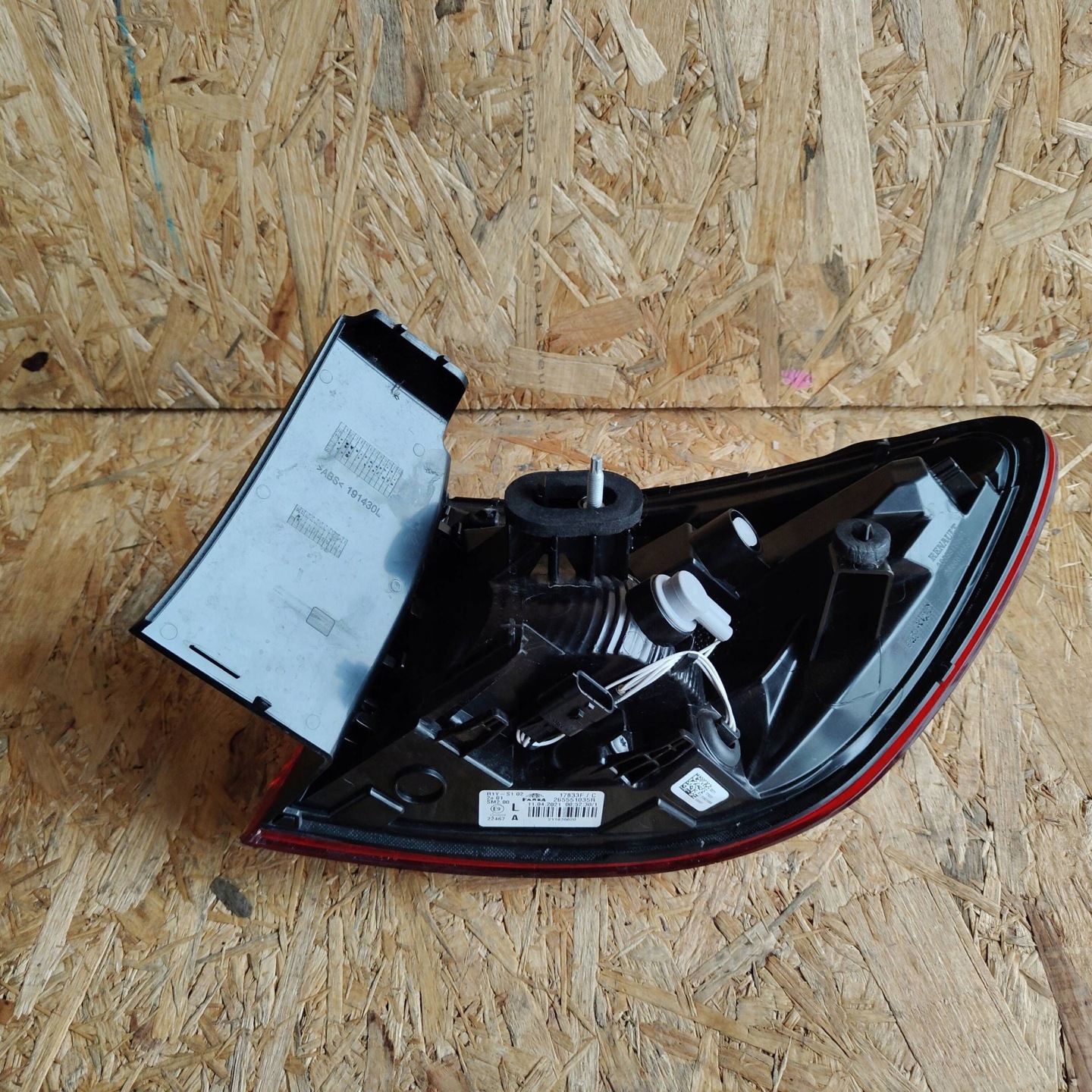 light rear rear part side left Renault Clio V 265551035R