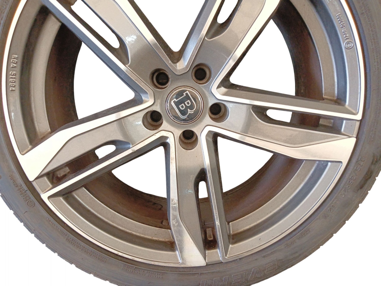 4x CERCHI di alluminio BENTLEY CONTINENTAL GT e 8.5Jx20" 5x112 ET39