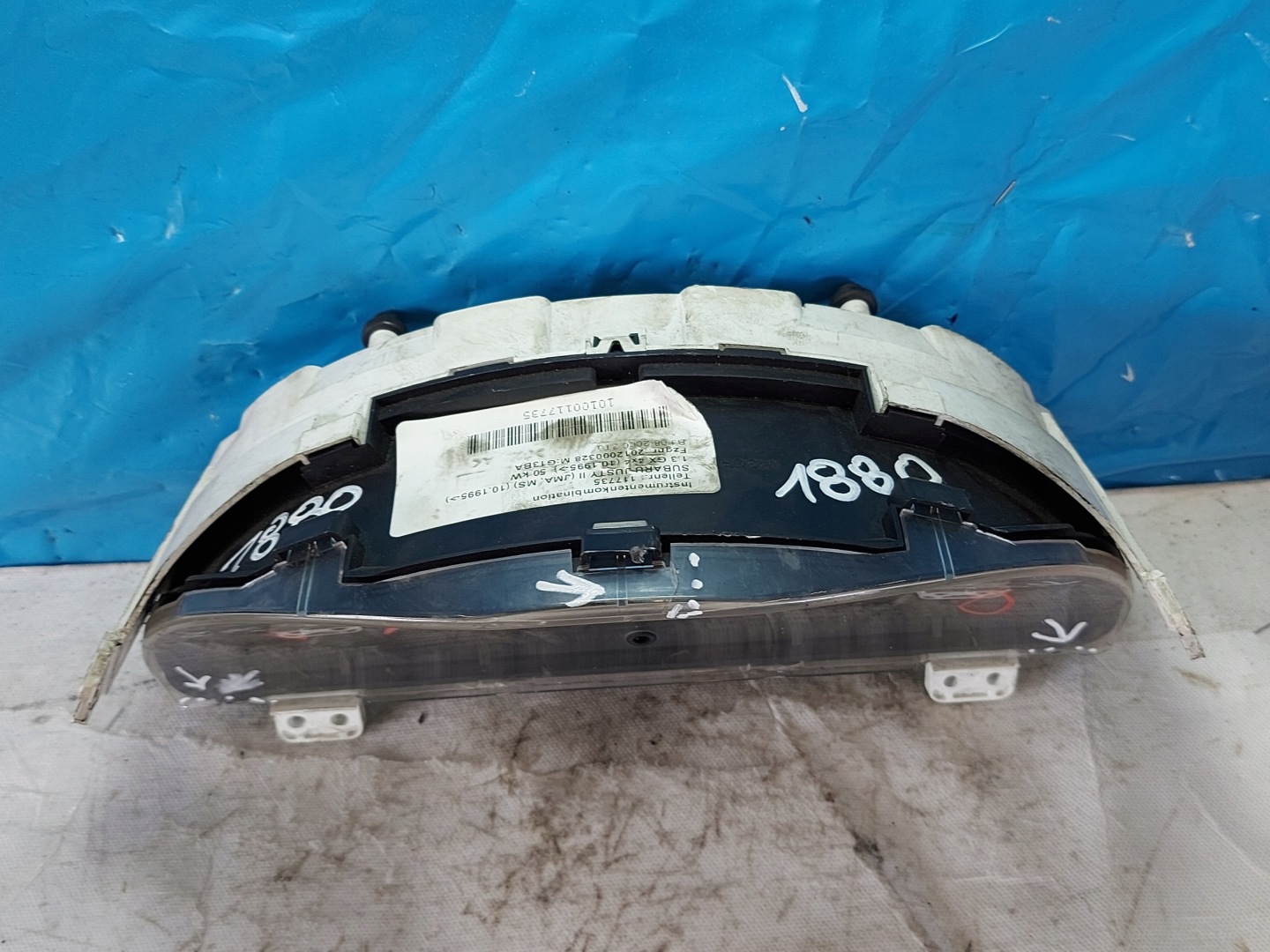 dials clock SUBARU JUSTY II 1.3 GX 3410080EHO