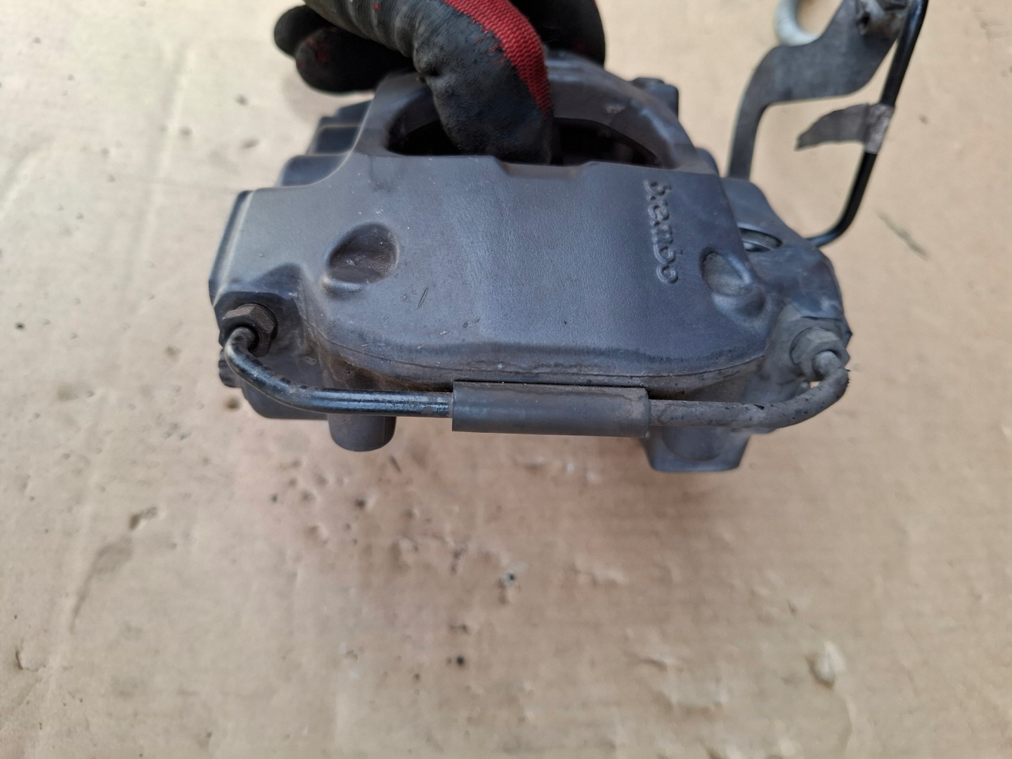 caliper brake right rear part PORSCHE 911 992