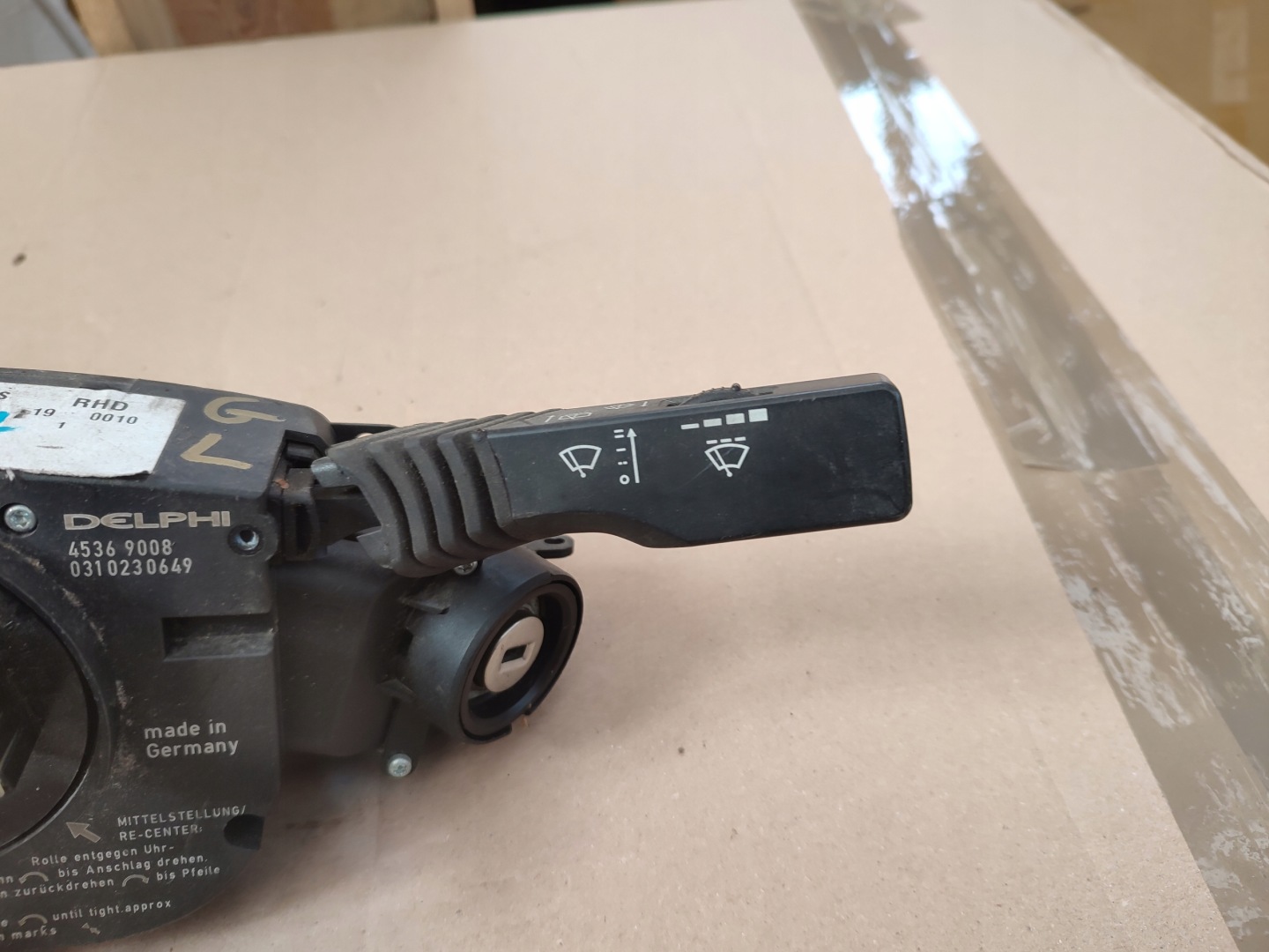 Commodo essuie glace OPEL VECTRA C 13132475