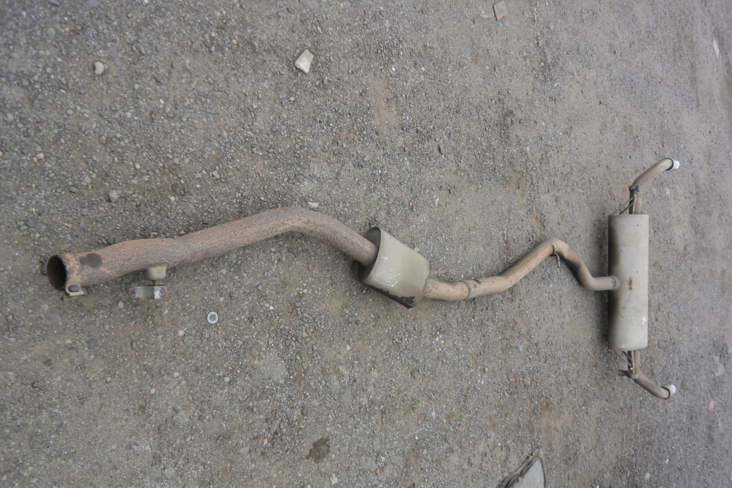 muffler, exhaust M57 3.0D KPL BMW X5 E70 X6 E71