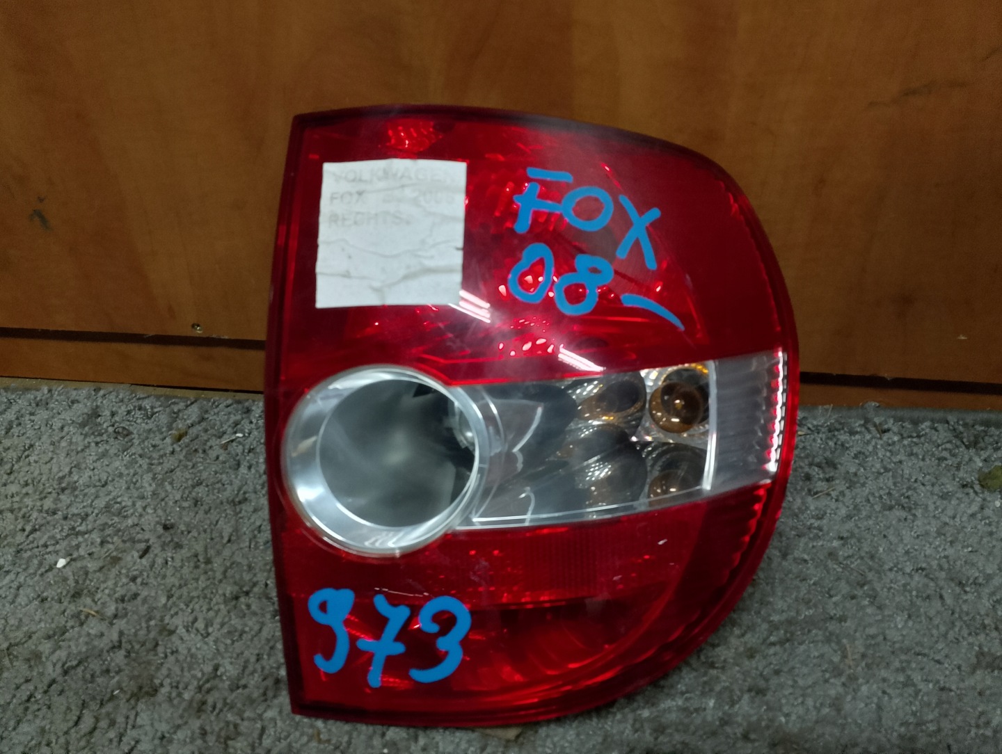 light right rear part right rear Volkswagen Fox 5Z0945096