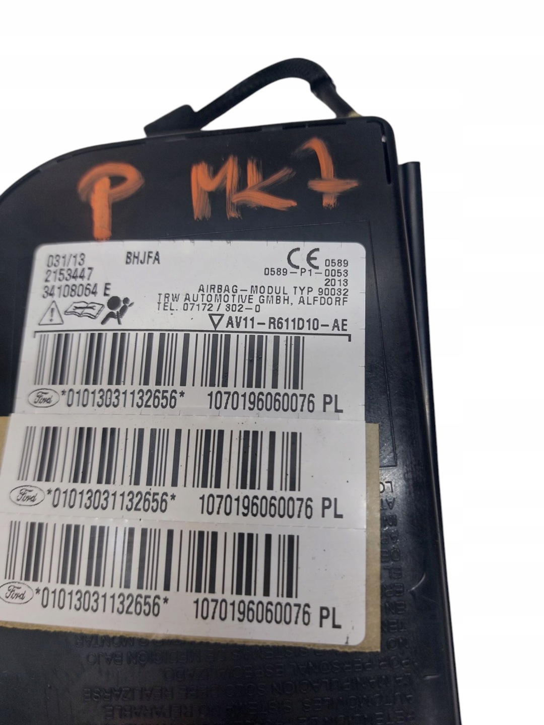 seat airbag right FORD B-MAX AV11R611D10AE