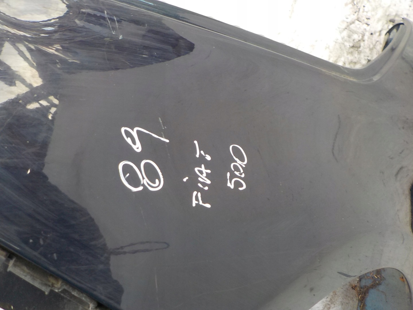 89 FIAT 500 fender left front front