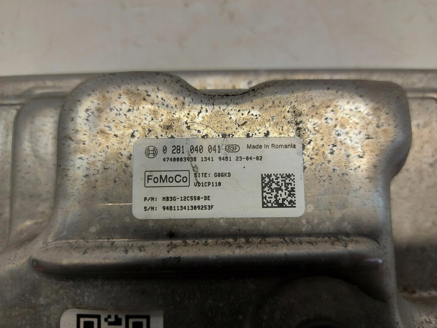 Ford Ranger VI 6 2023r control unit computer module mb3g-12c550-de
