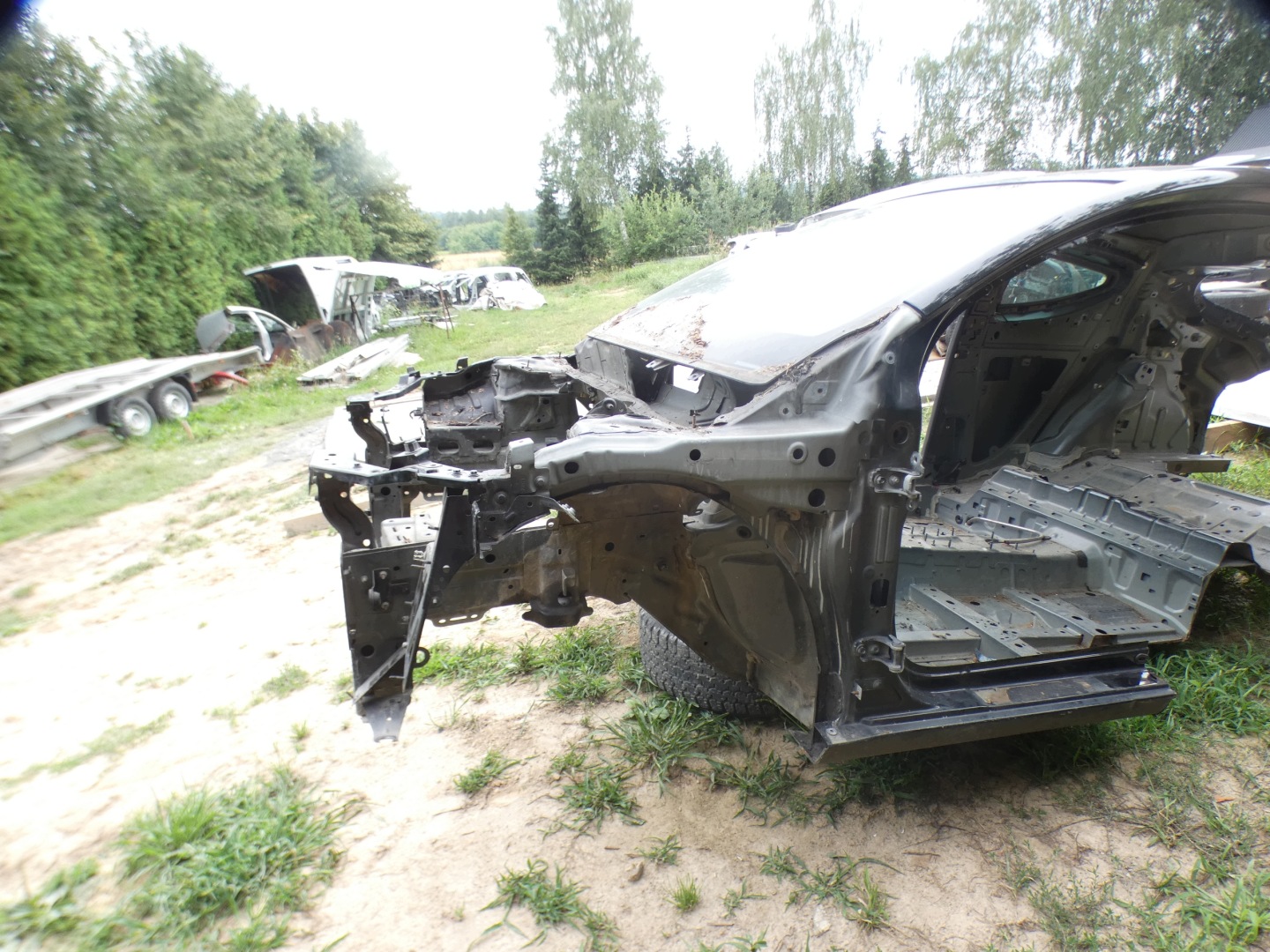 RENAULT MEGANE 3 III COUPE 08- čtvrtka čtvrtka PRAWYLEWA předek