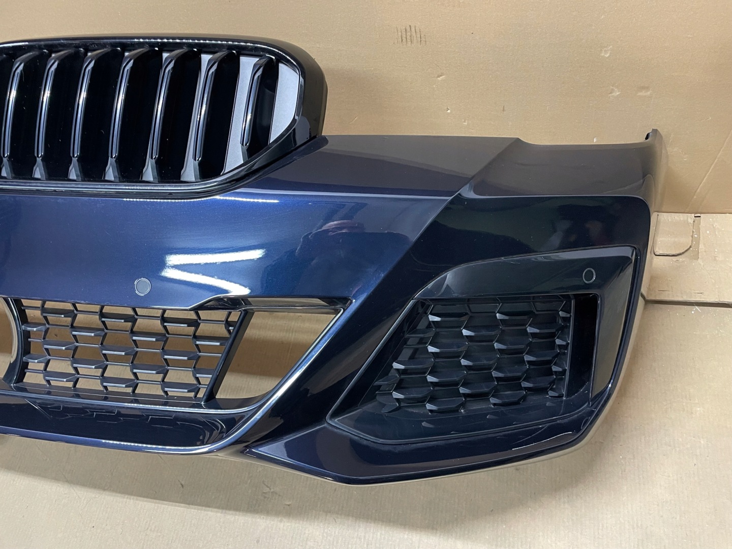 bumper front 6 x PDC RADAR m-packet BMW 5 G30 G31 LCI 416 IDEAL