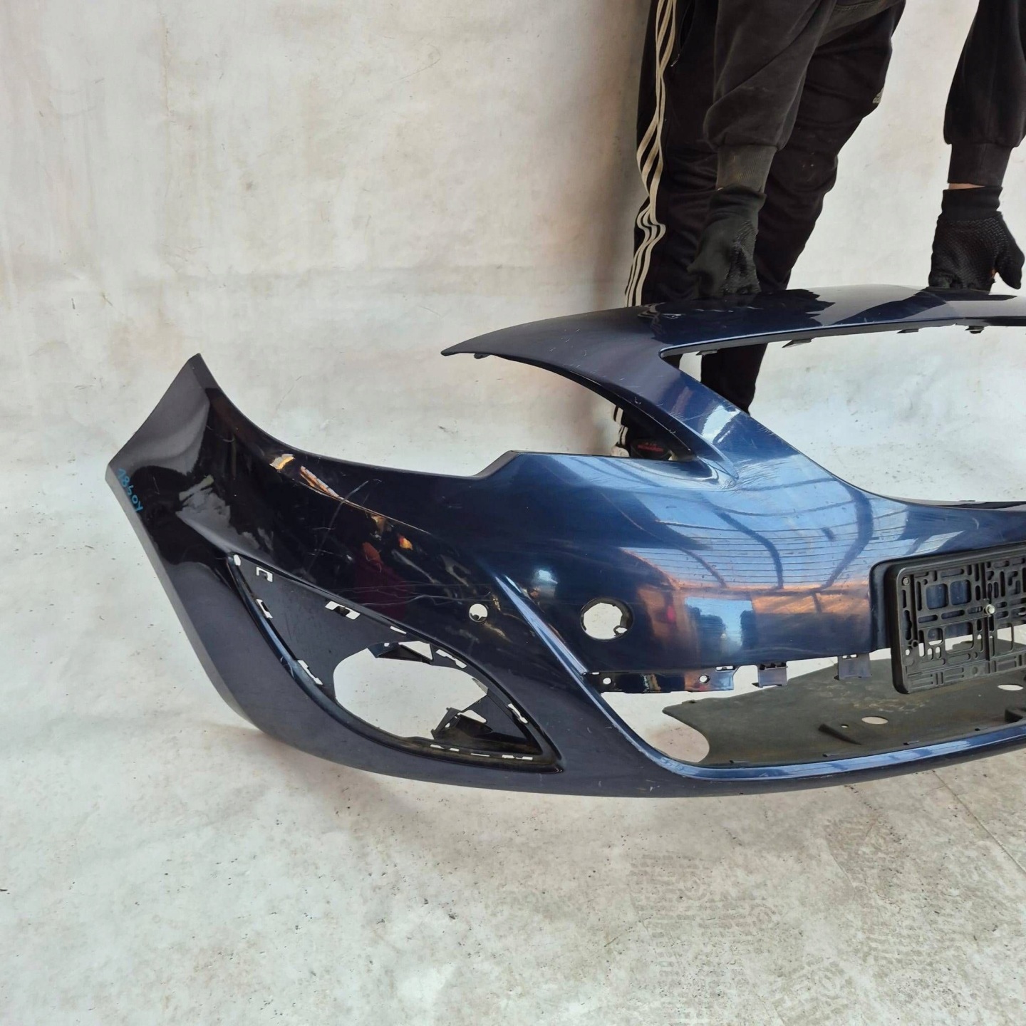 OPEL MERIVA B 10-13 bumper front front PDC