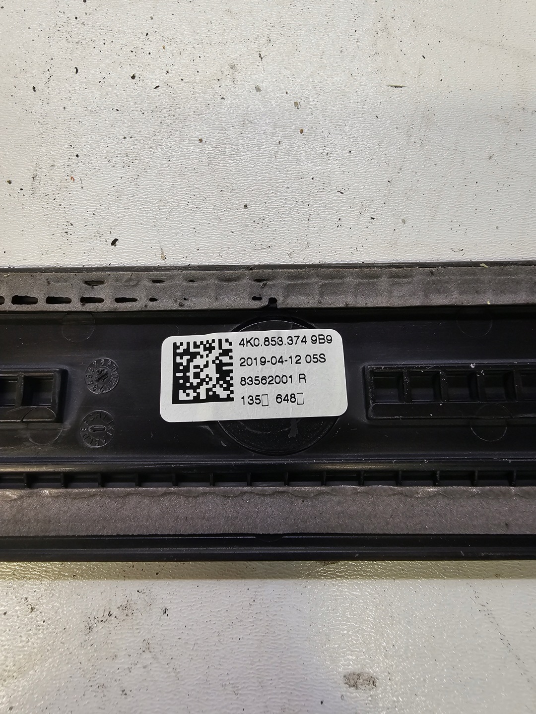 moulding threshold right front AUDI A6 C8 4K0853374