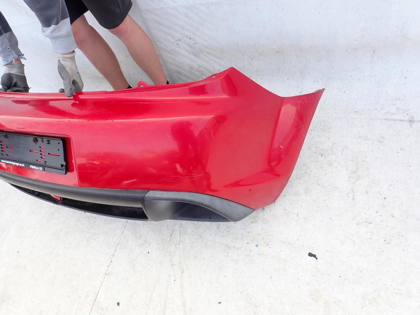 MAZDA RX-8 03-09 bumper rear part rear