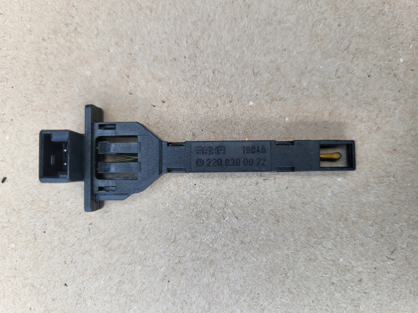 Sensor TEMPERATURY luft heizgebläse des lüfters MERCEDES S-KL W220 OE EU