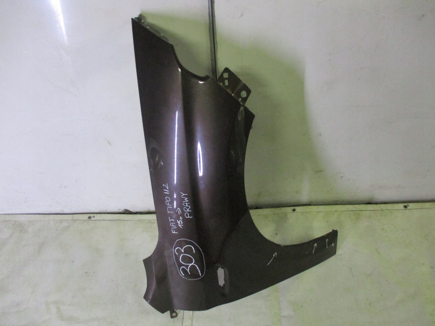fender right front front Fiat Tipo 2 II 15r