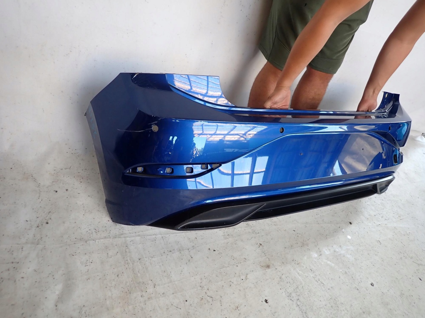 VW POLO VI 6 2G LIFT 21-> bumper rear part rear PDC