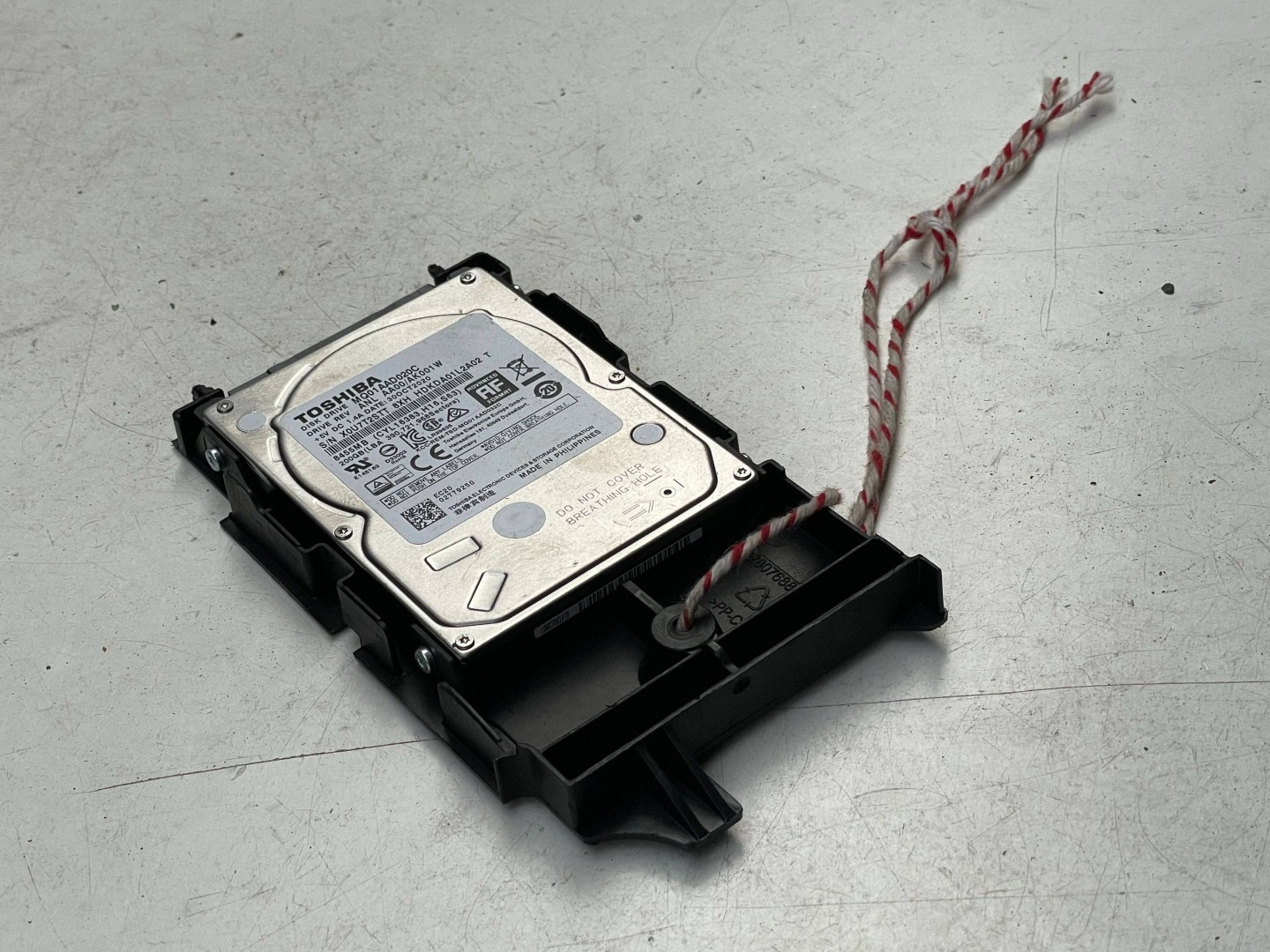 DYSK TWARDY navigation devices MERCEDES MQ01AAD020C !J