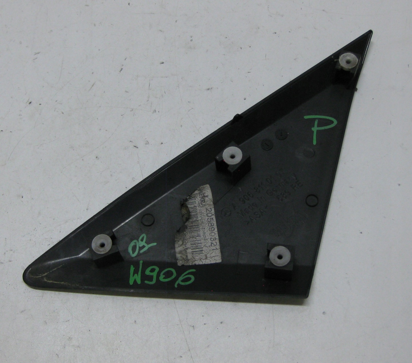 MERCEDES SPRINTER W906 cover mirrors right A9068110107