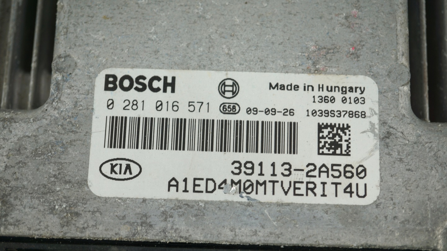 computer Centralina Motore KIA CEED e 1 1.6 CRDI 0281016571 39113-2A560