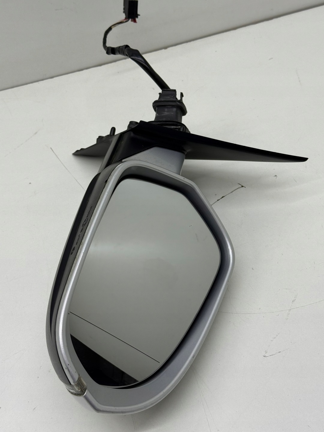 AUDI A6 C7 mirror zewetrzne right 6 PIN colour LX7W silver UK!