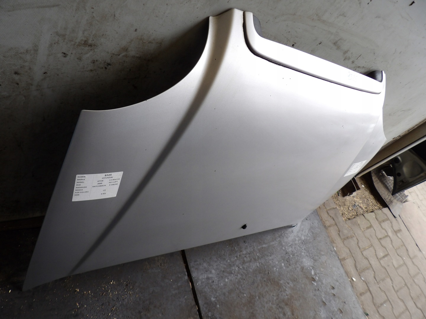 Hyundai Atos bonnet lak. LS