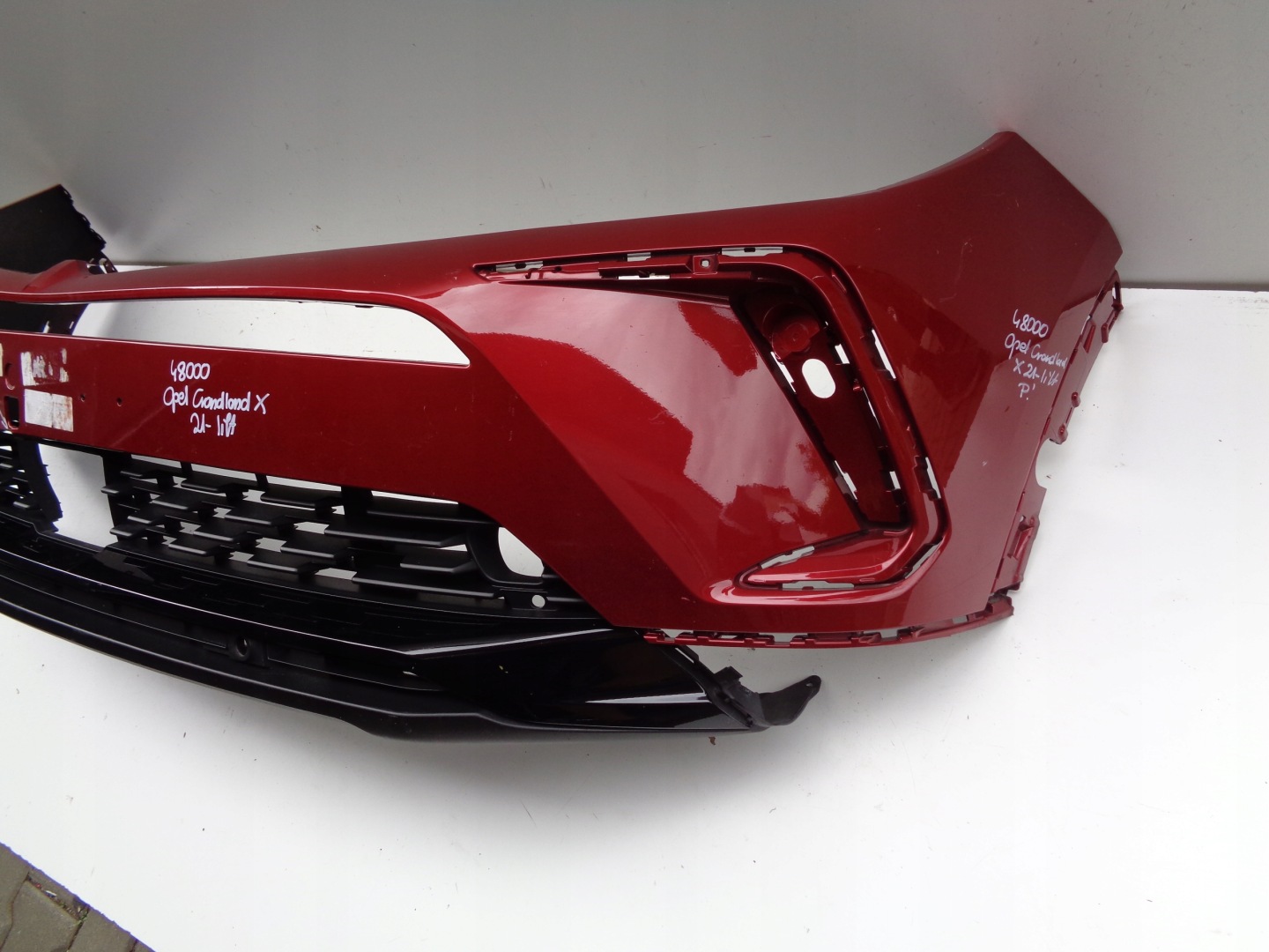 front bumper OPEL GRANDLAND X 21- LIFT NR 48000