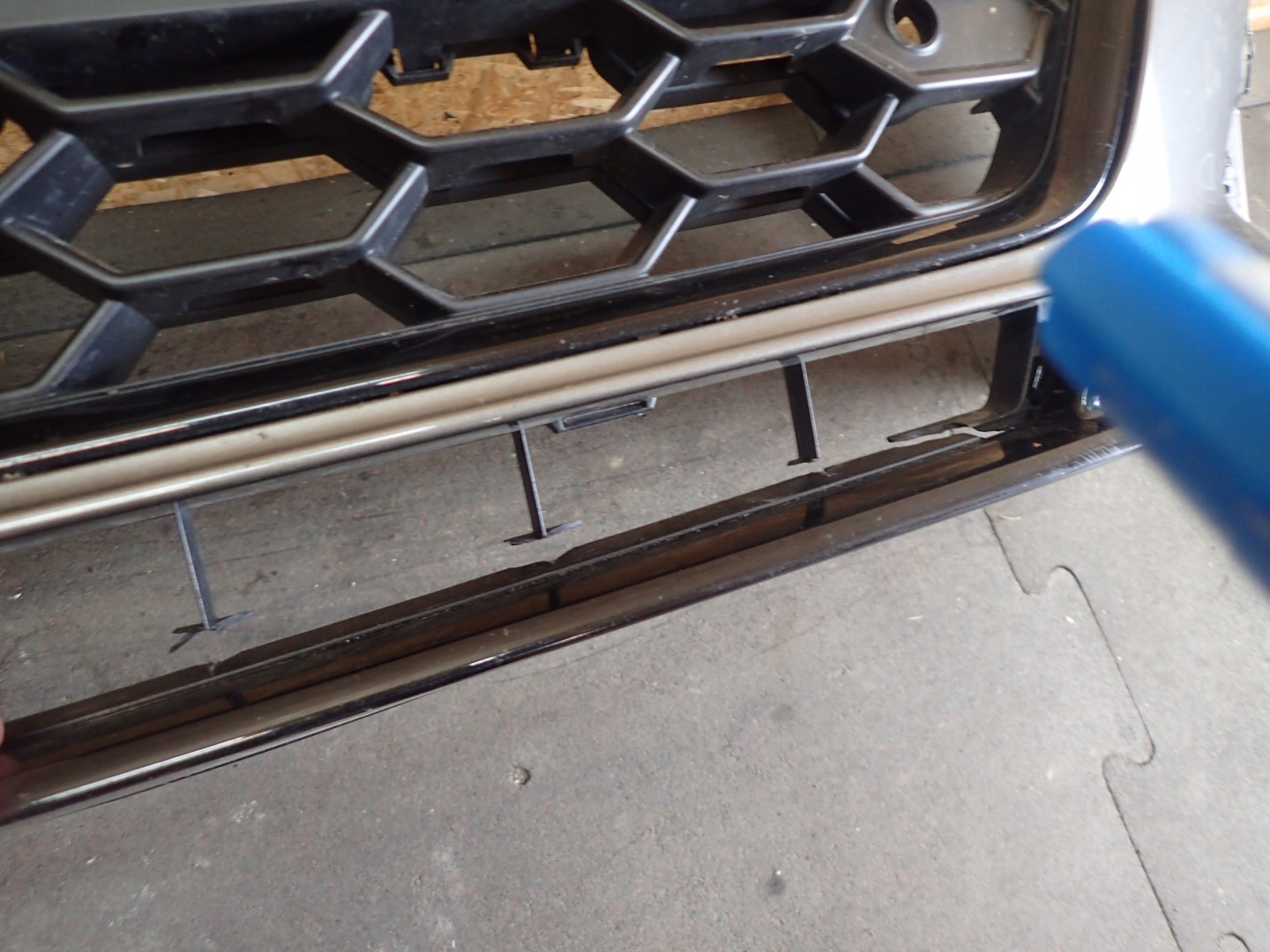 BUMPER FRONT AUDI A4 B9 S LINE LIFT 19