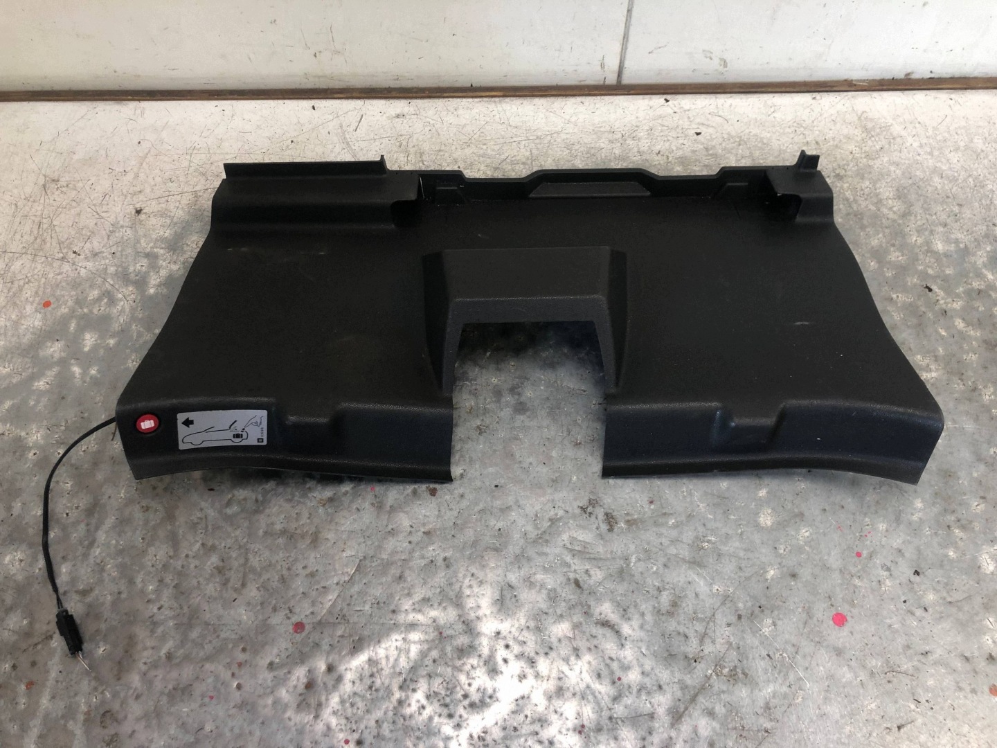 cover of the threshold boot OPEL ASTRA H CABRIO 13191603