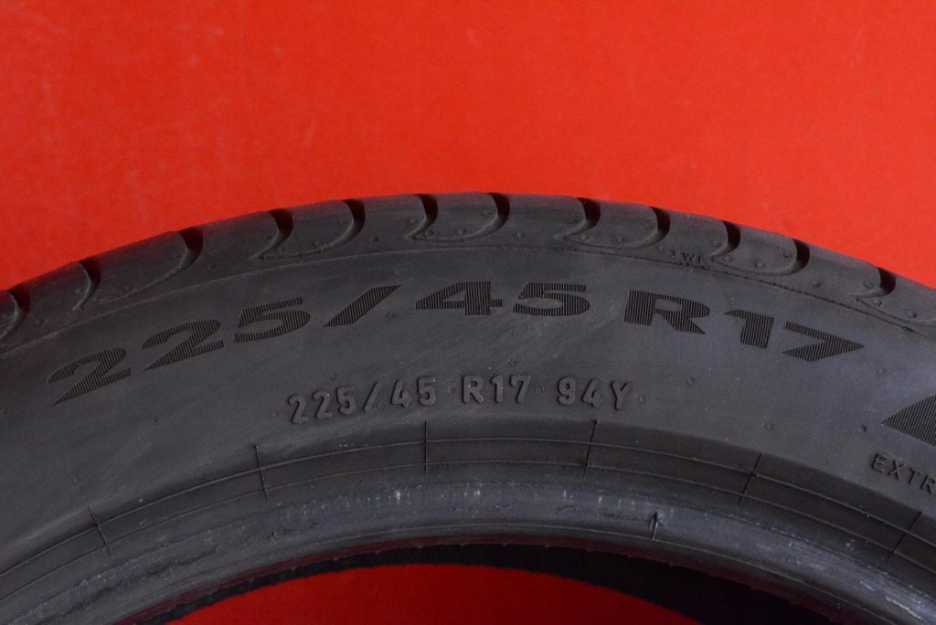 tyre tyres 2 pcs PIRELLI summer 225/45/17 25R