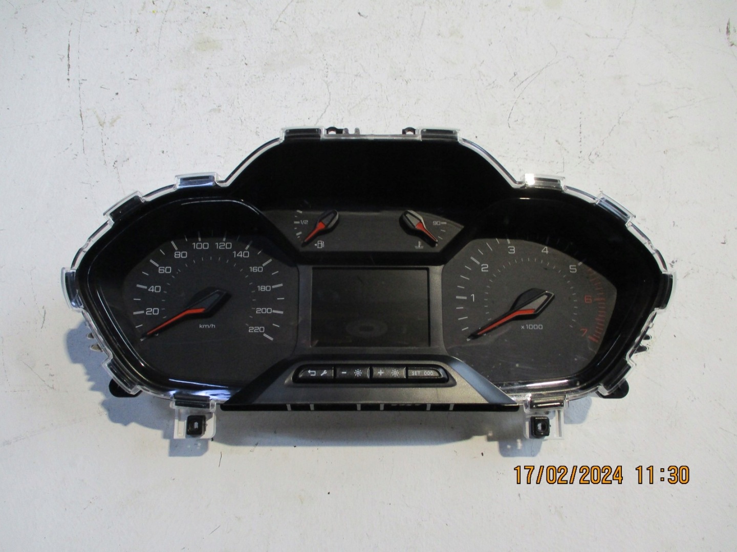 dials clock PEUGEOT RIFTER 9842410480