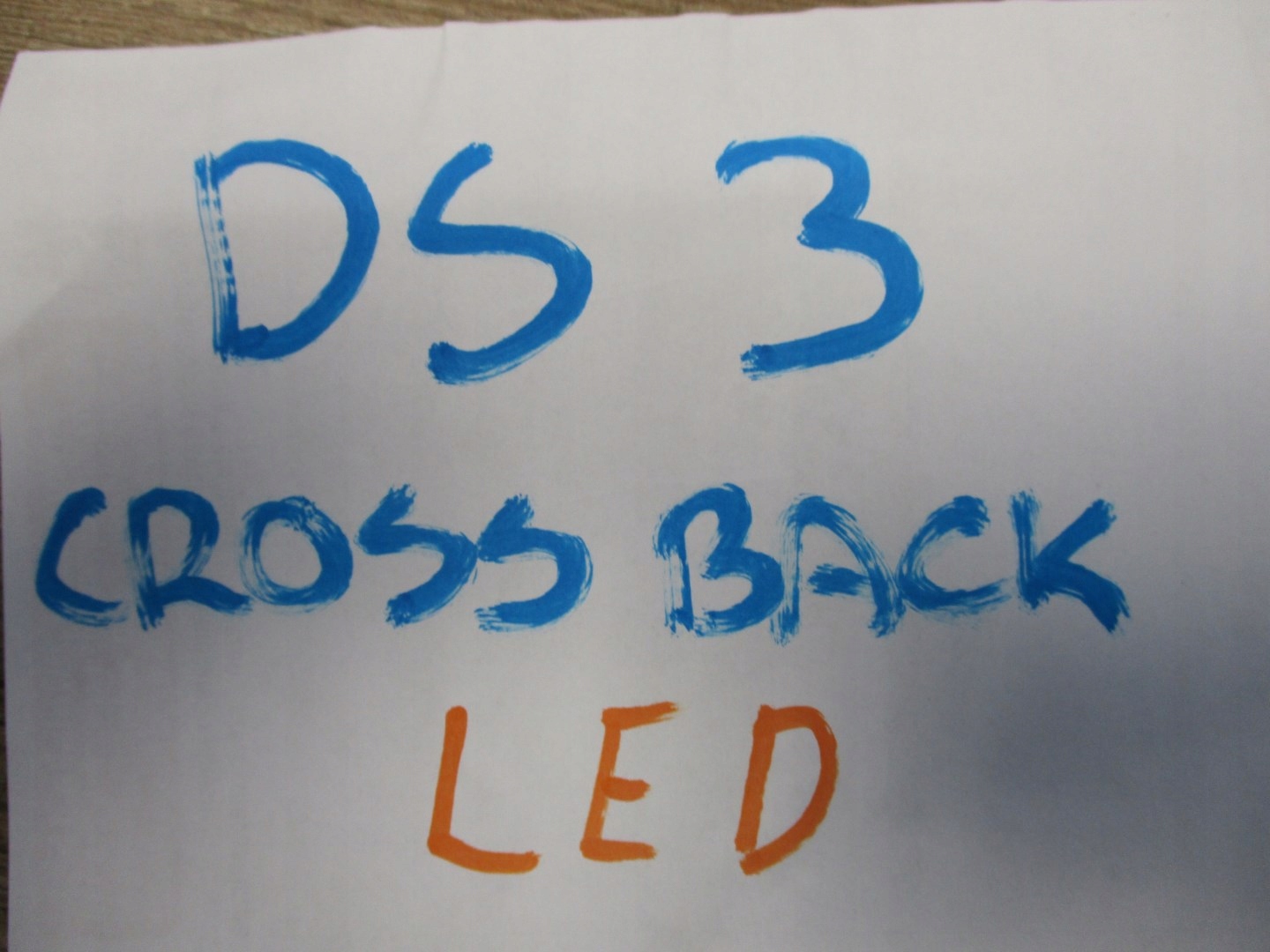 light lights CITROEN DS3 21R CROSSBACK LED