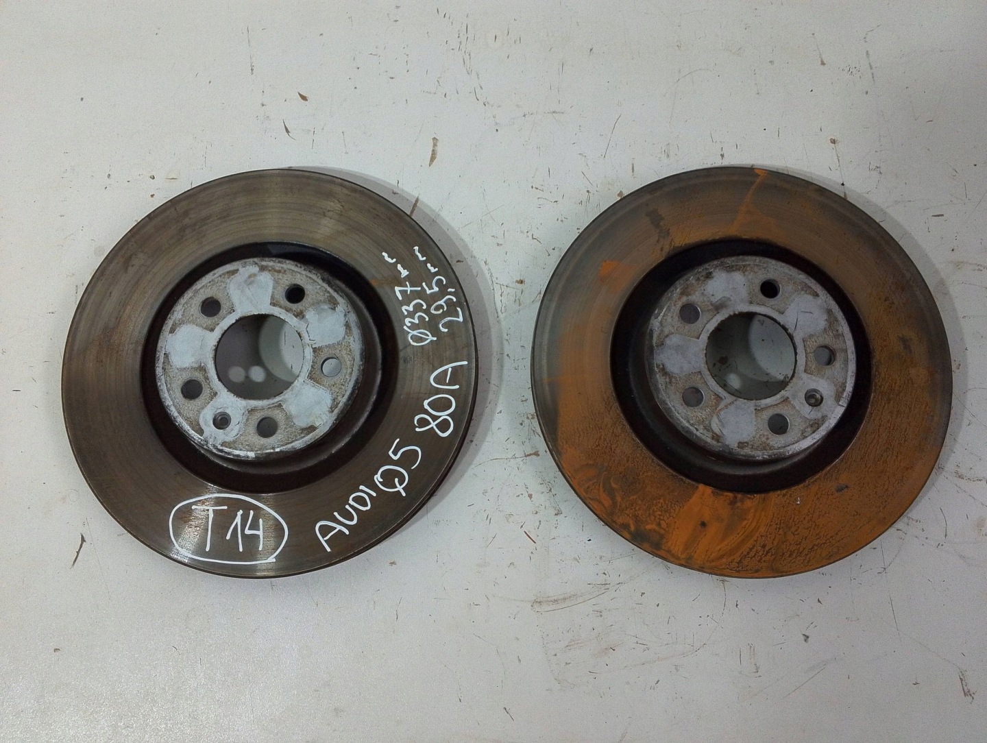 Audi Q5 SQ5 80A discs brake front 337mm (T14)